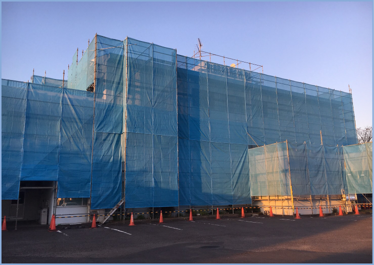 中層足場イメージ